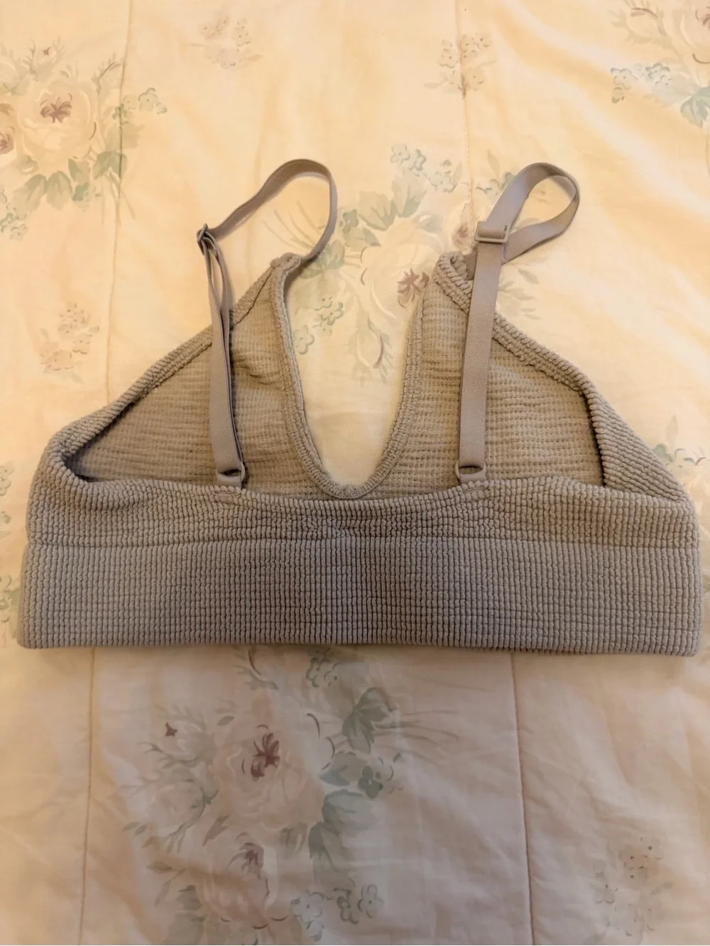 Free People Heather Gray Knit Bralette - Picture 2 of 3
